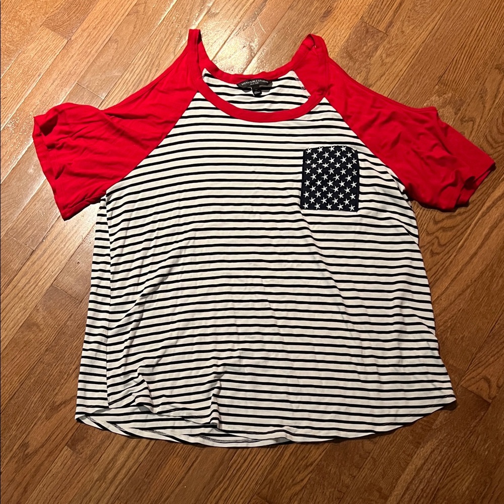 Signature 1 Studio 1x open shoulder top used**